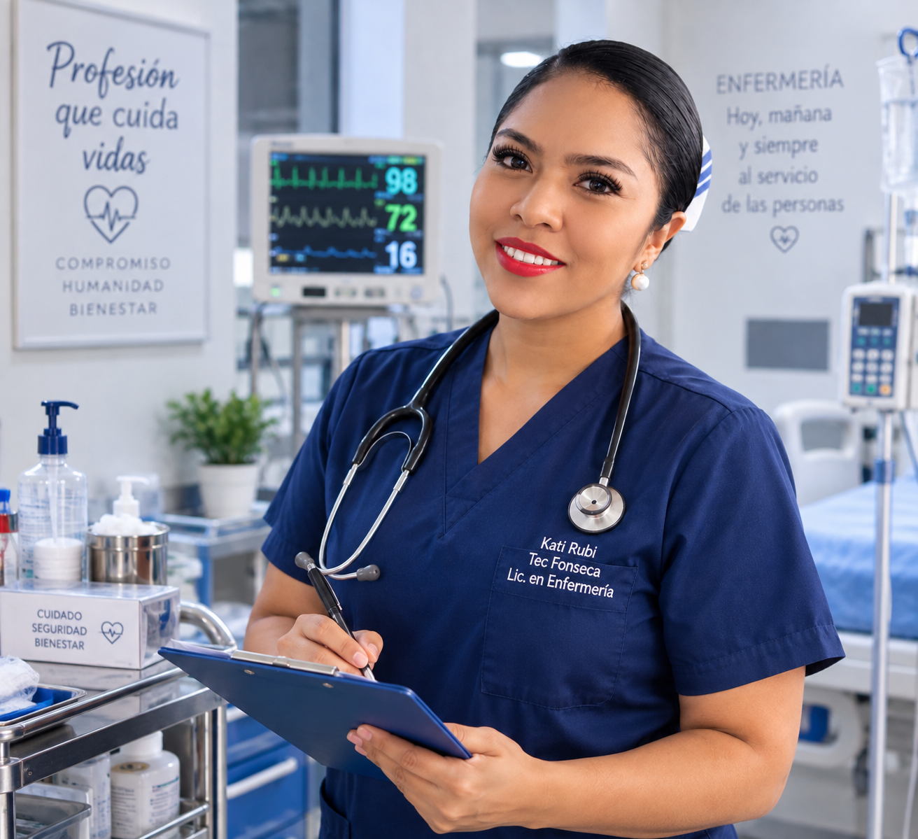 Kati en ambiente profesional