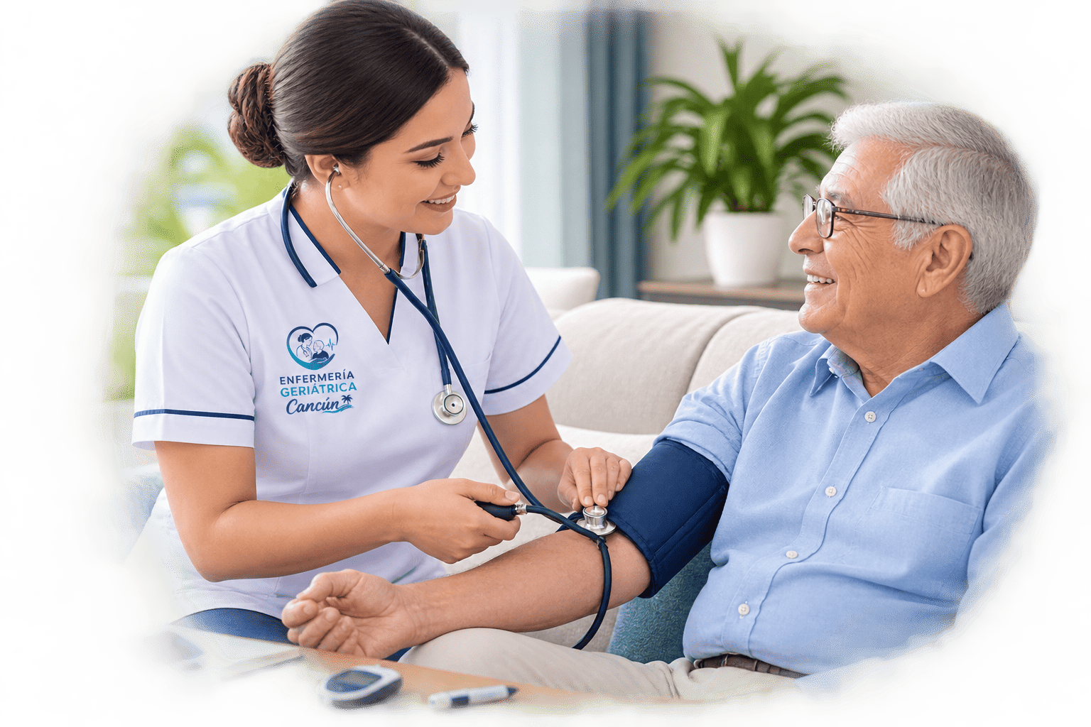 Enfermería geriátrica a domicilio en Cancún